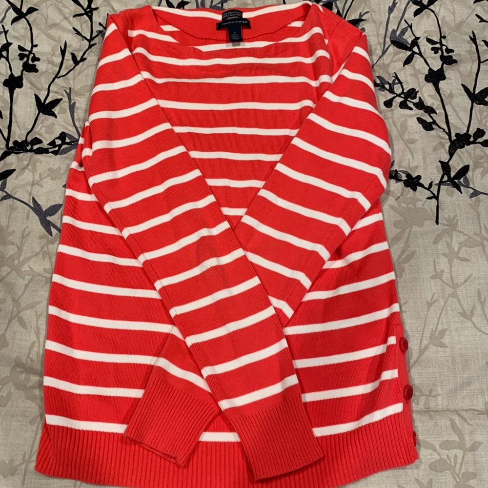TH Striped Sweater